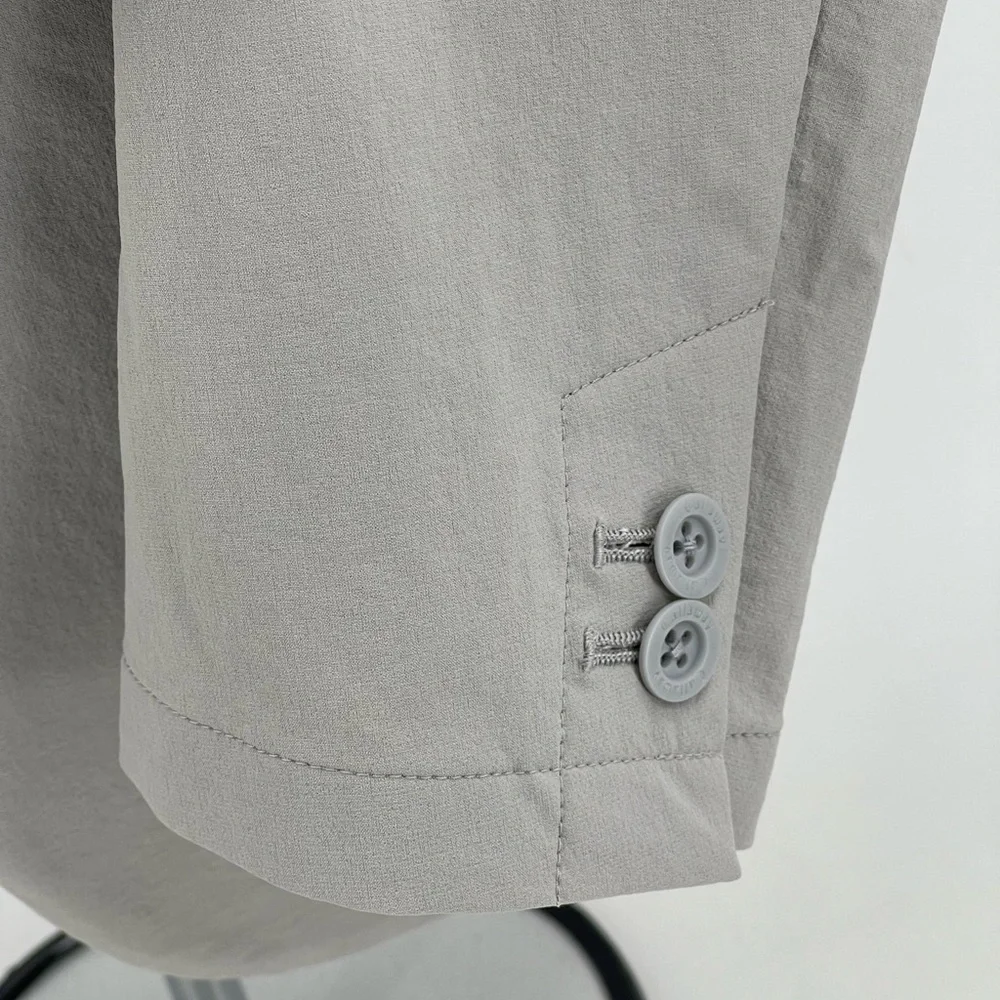 Callaway Grey Nylon Sport Coat Men’s Size L Made‎ In Japan Import Exclusive NWT